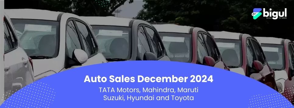 Auto Sales December 2024: TATA Motors, Mahindra, Hyundai